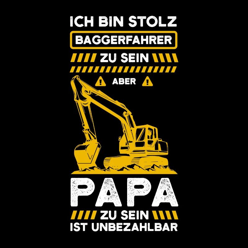 Bagger Papa Baggerfahrer Geschenk