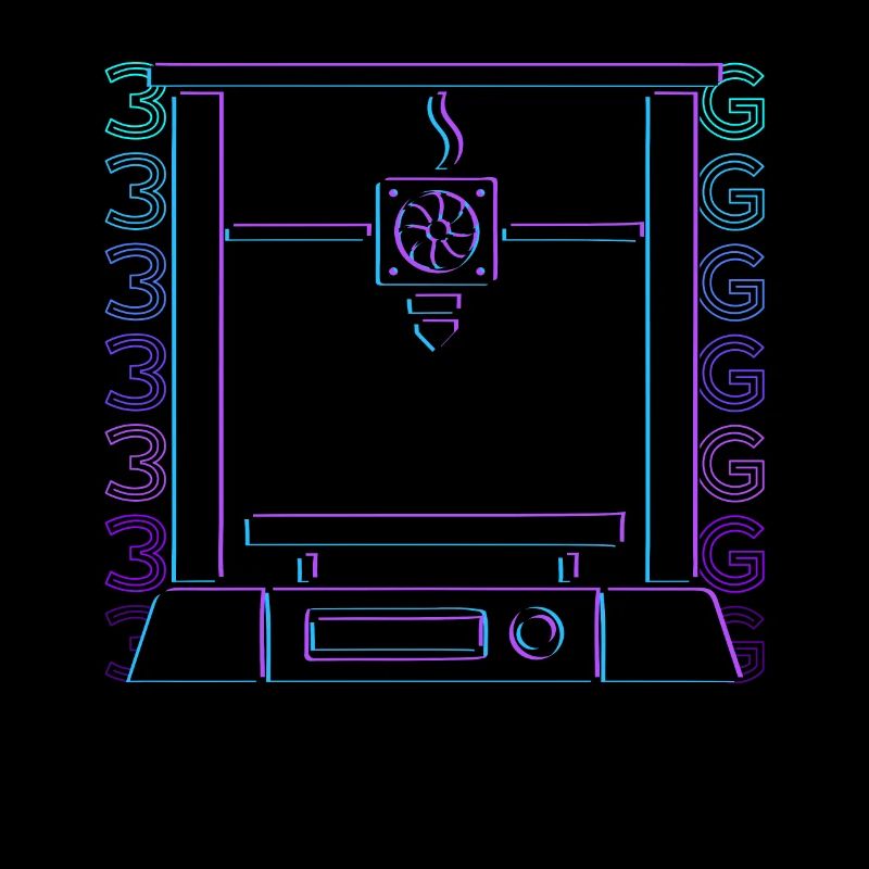 Impression 3D Imprimante 3D Retro Gift