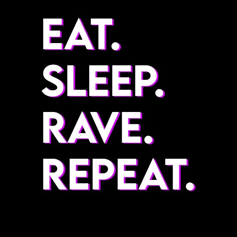 manger le sommeil rave répéter