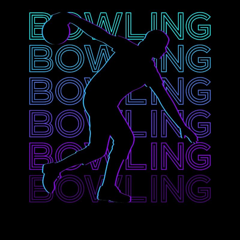 Bowling Bowler Retro Gift