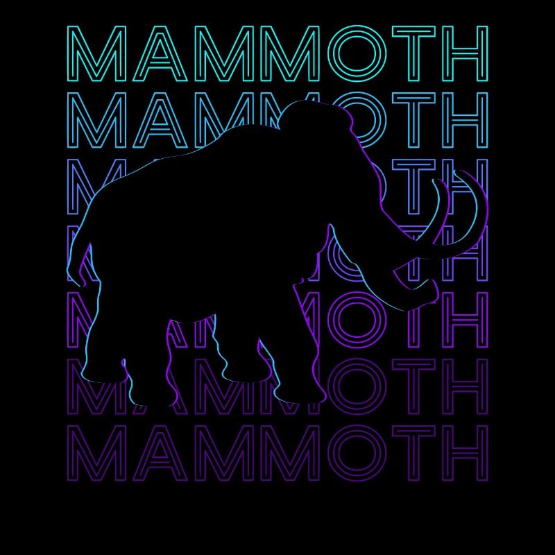 Mammoth Elephant Rétro