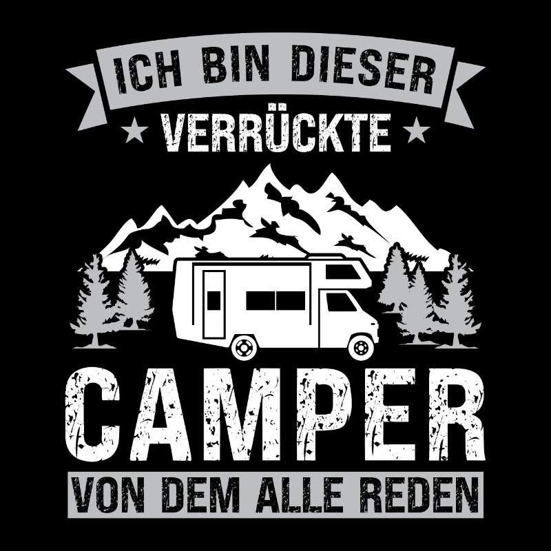 Campen camper Wanderung Geschenk
