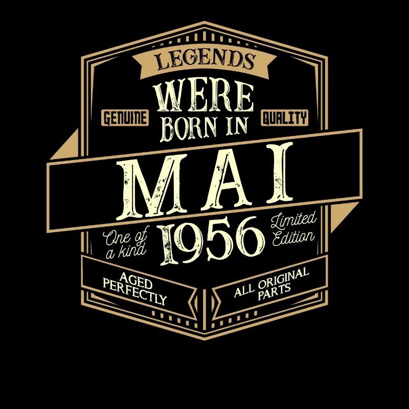 Mai 1956 Geburtstag Mann