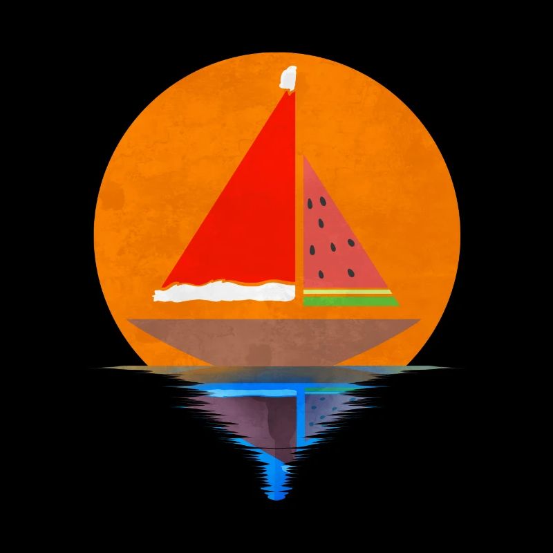 Sundown Voilier Santas Hat Pastèque