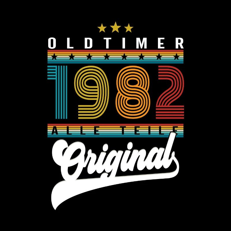 Oldtimer 1982 Geburtstag