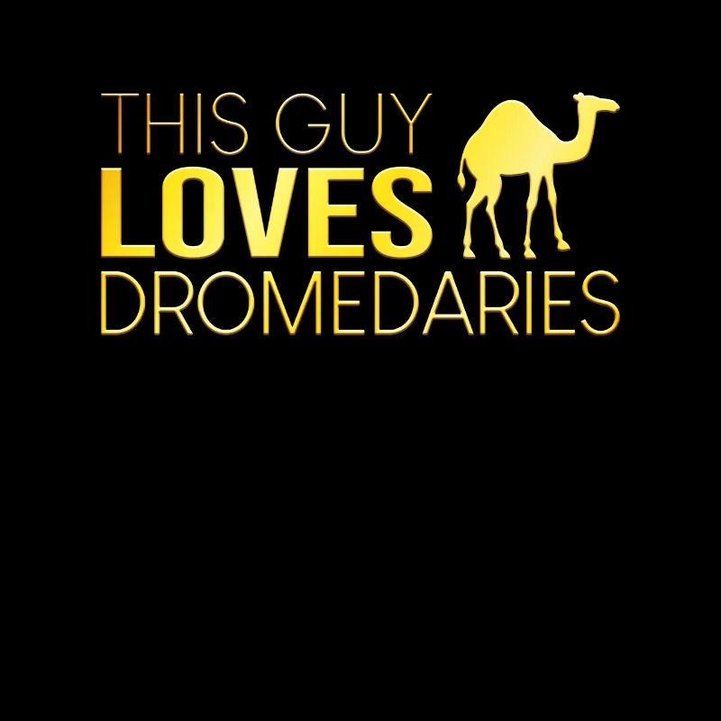 This guy loves dromedaries