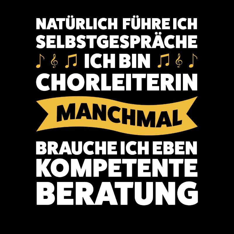 Chorleiterin Beruf Chorleitung Geschenk