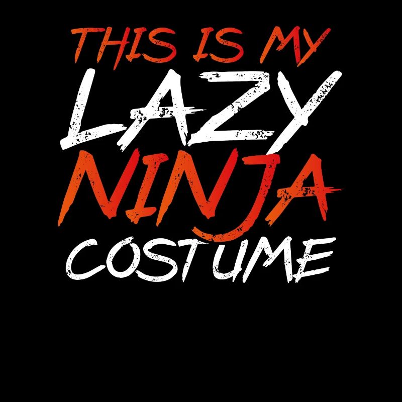 This is my lazy ninja costume