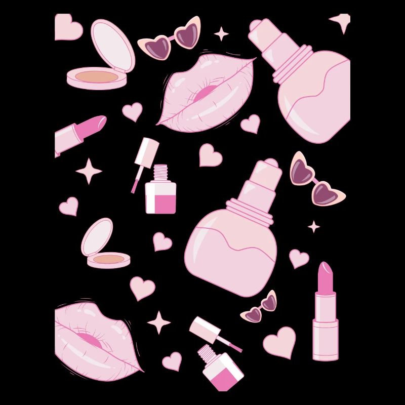 Coquette Aesthetic Pink Pattern Downtown Aesthetic