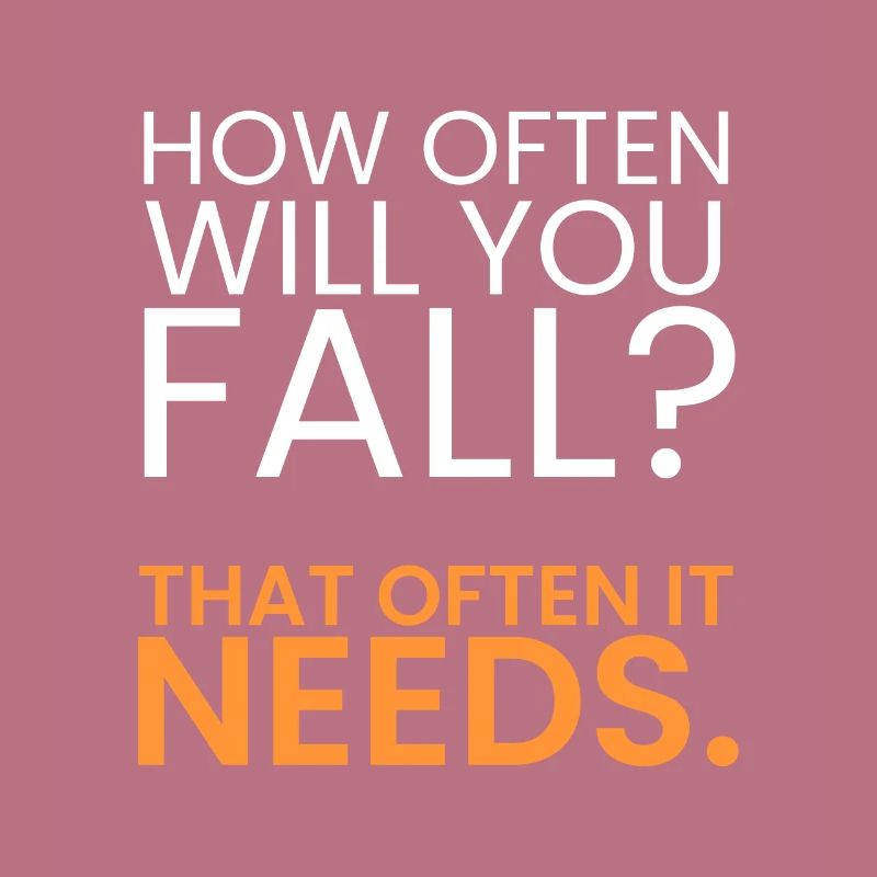 How often should you fail?