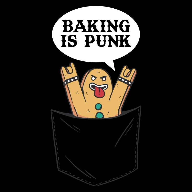 La cuisson est un cadeau de cuisson punk