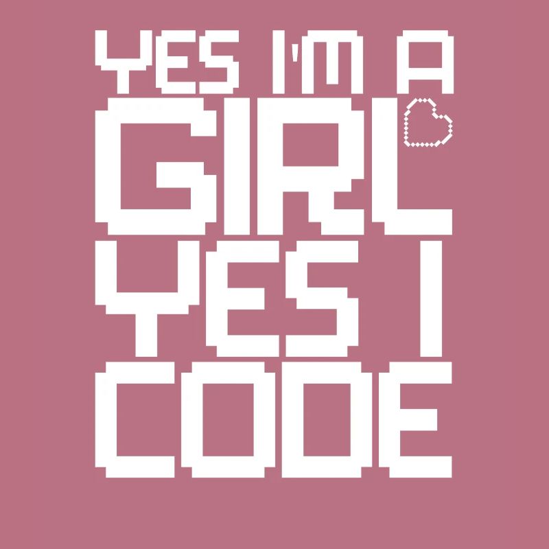 Développeur Coder Programmeur Girl