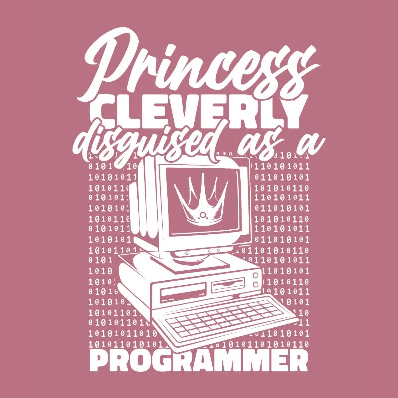 Développeur Coder Programmeur Princess