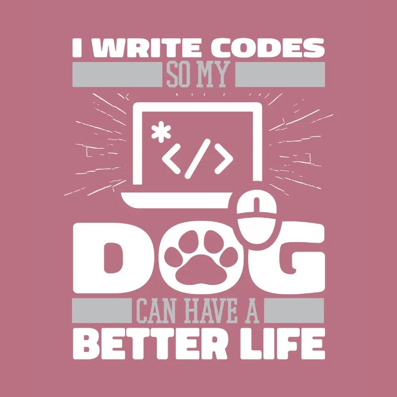 Entwickler Coder Programmierer Hund