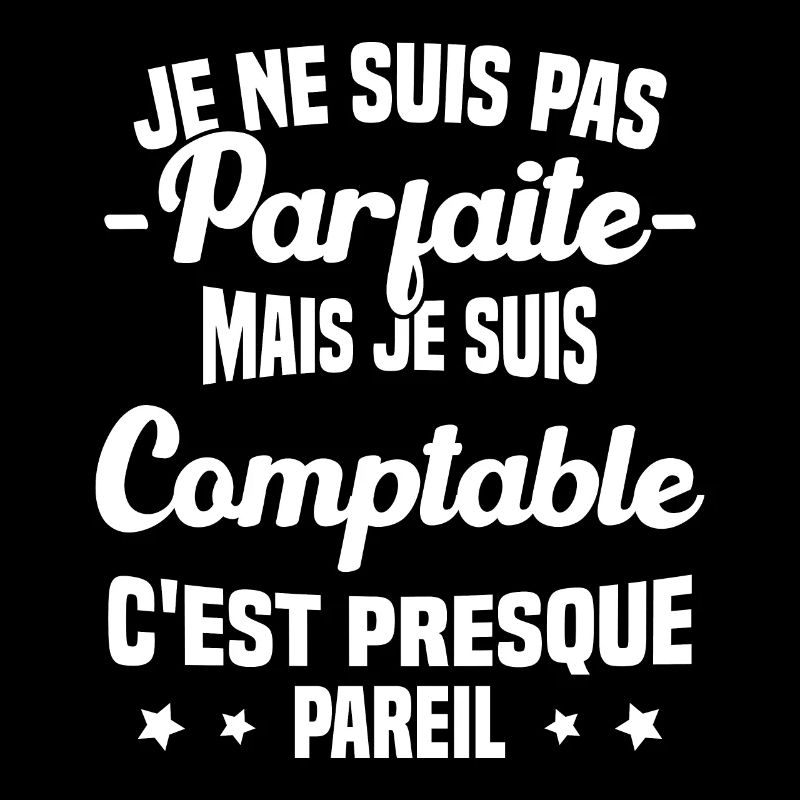 Pas parfaite mais je suis Comptable Humour Cadeau