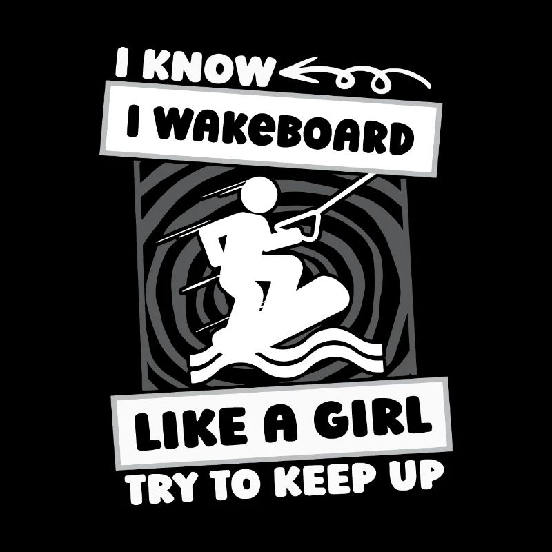 Wakeboard Wakeboarder Mädchen