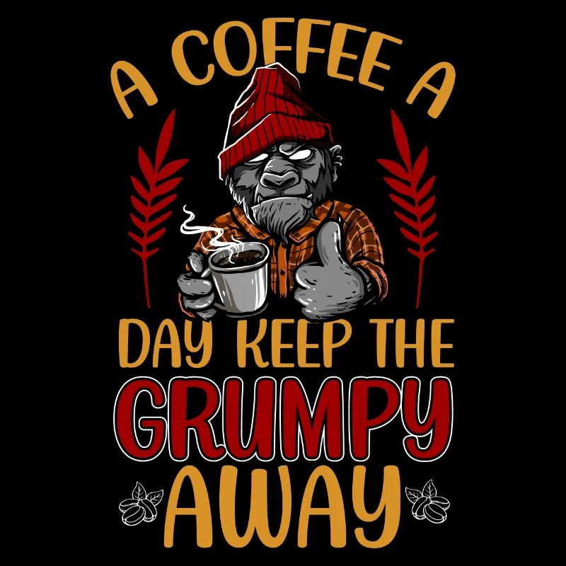 A coffee a day keeps the grumpy ones away
