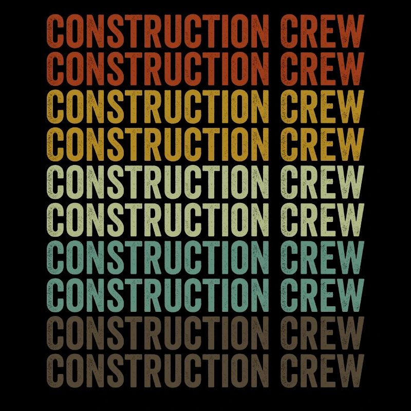 Équipe de construction Ouvriers de la construction Excavatrices