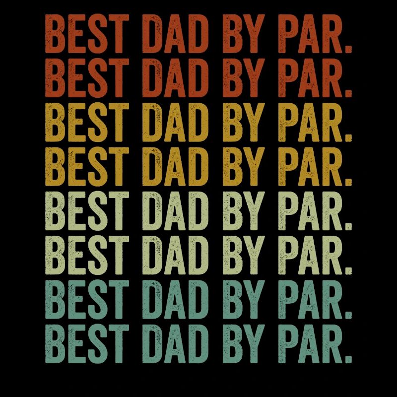 Bester Papa von Par. Disc Golf Golf Frisbee Golf P