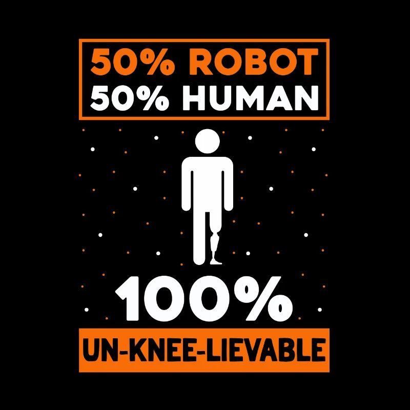 Artificial leg design for leg prostheses