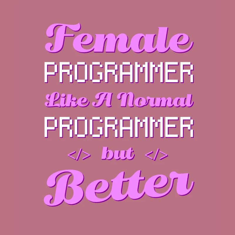Développeur Coder Programmeur Femme