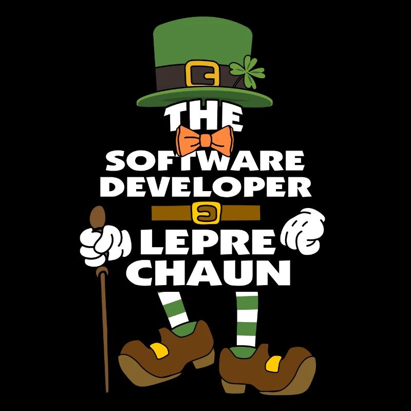 The Software Developer Leprechaun St Patrick's Day