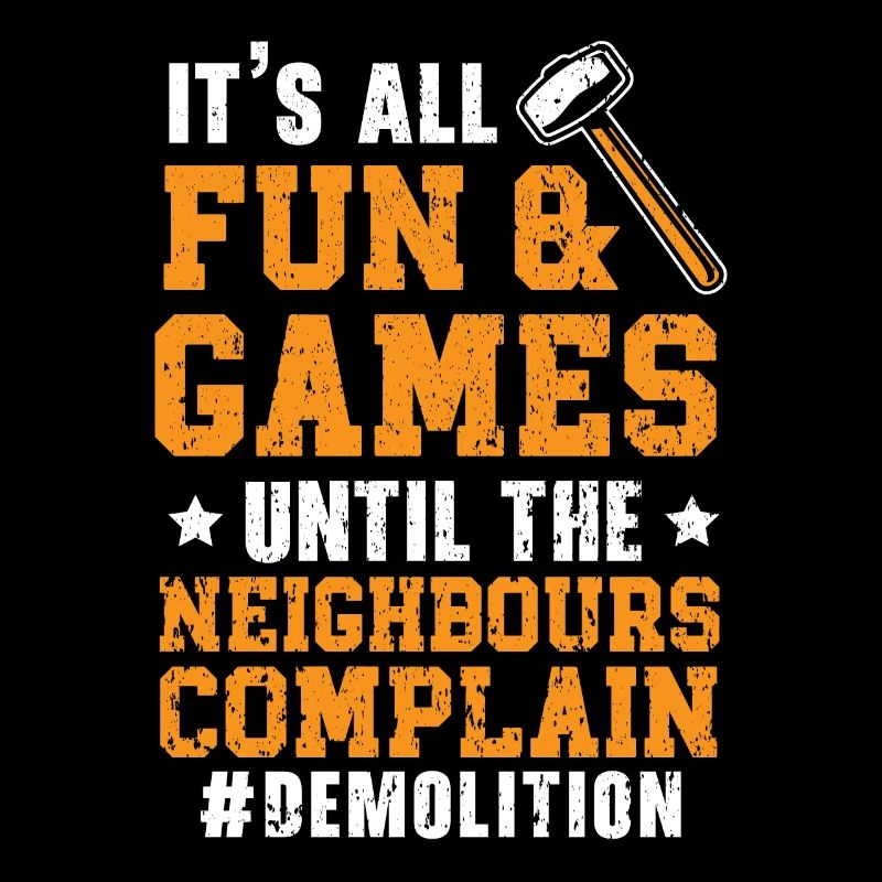 Everything is fun and games until the neighbors