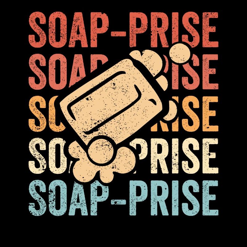 Funny soap making soap maker