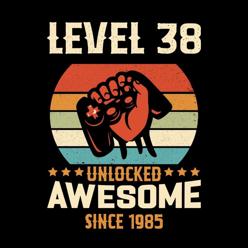Level 38 complete 1985 Birthday Gift