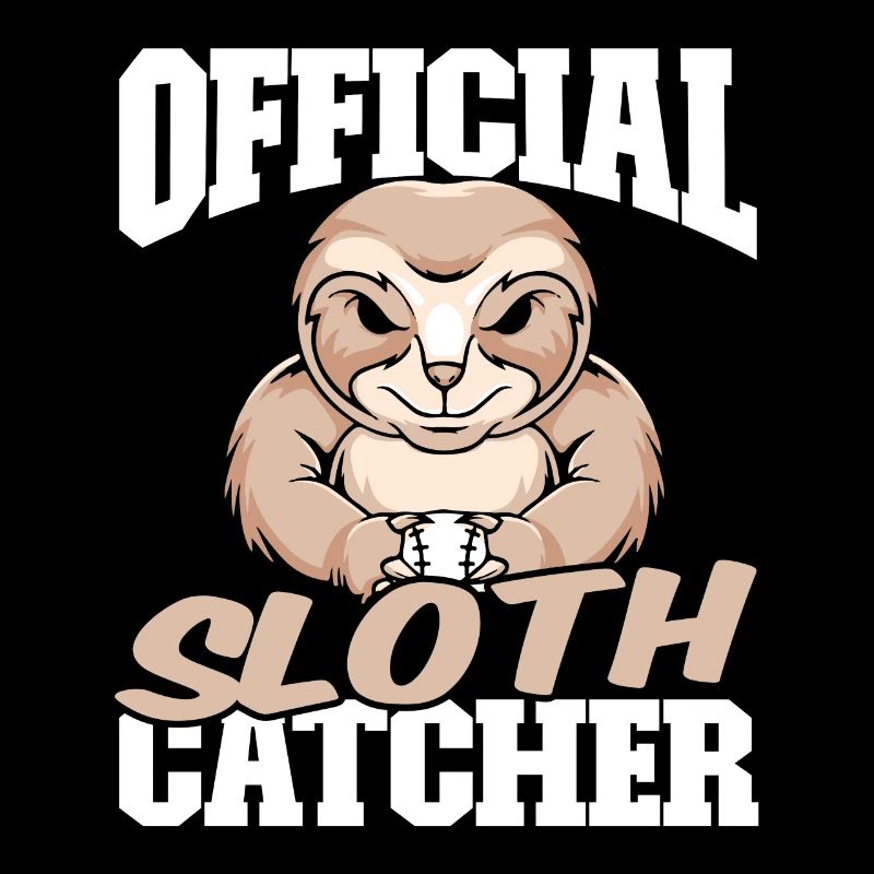 Sloth Funny Sloth Baseball