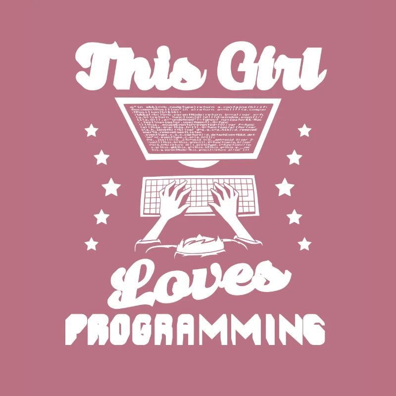Développeur Coder Programmeur Girl