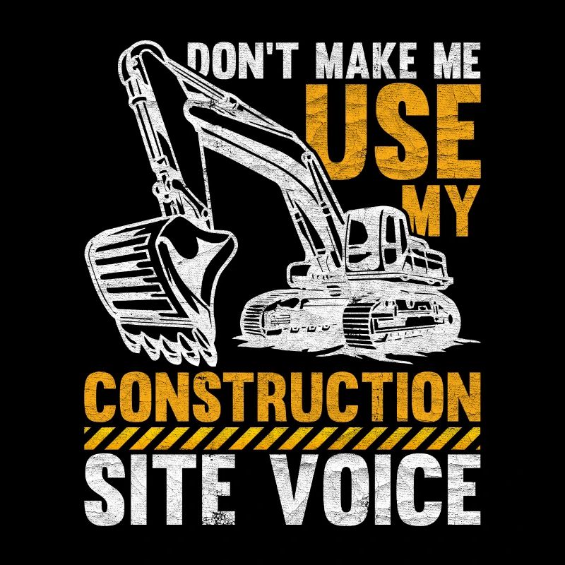 Baggerfahrer Construction Site Voice