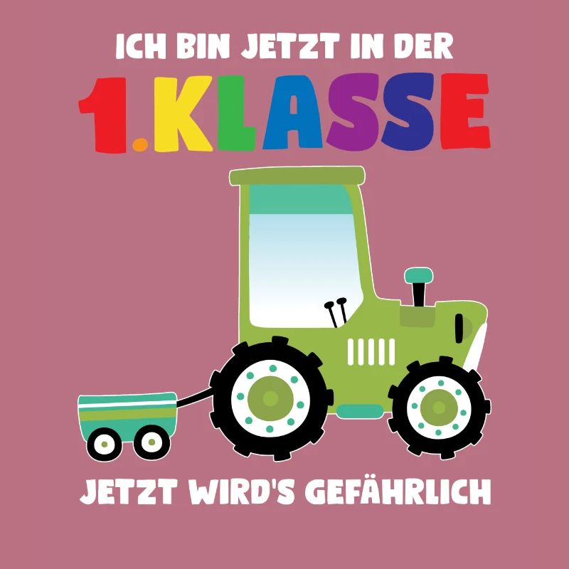 1.Klasse Traktor Einschulung Geschenk