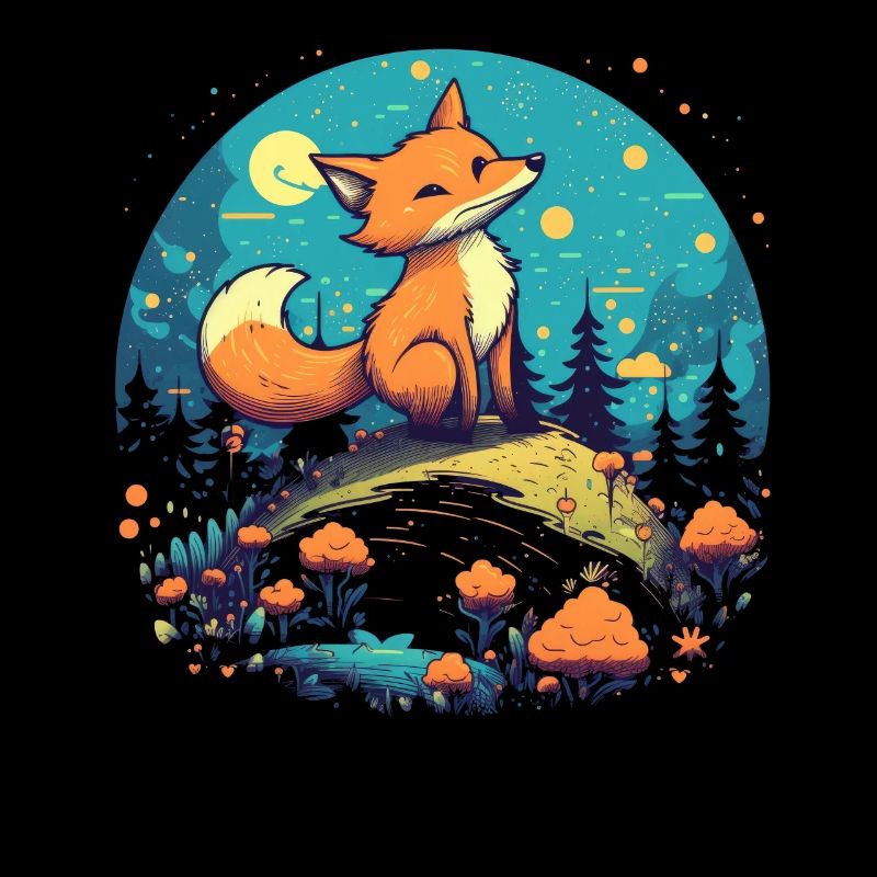 Fox Forest Moon Fable, conte de fées mythique