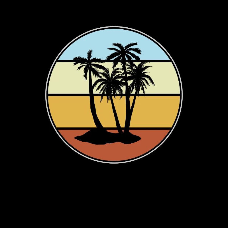 Palmen Retro
