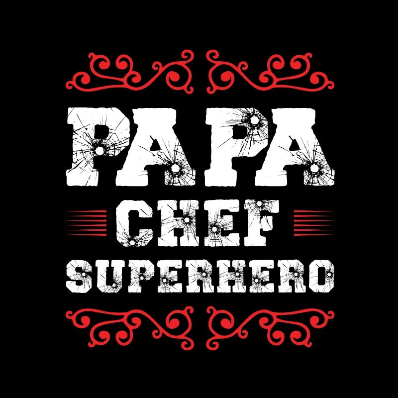 Papa Chef Superheld Dad