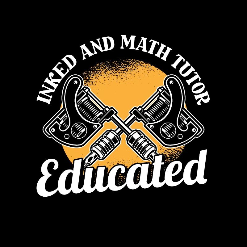 Mathelehrer Mathe Lehrer Tätowierung