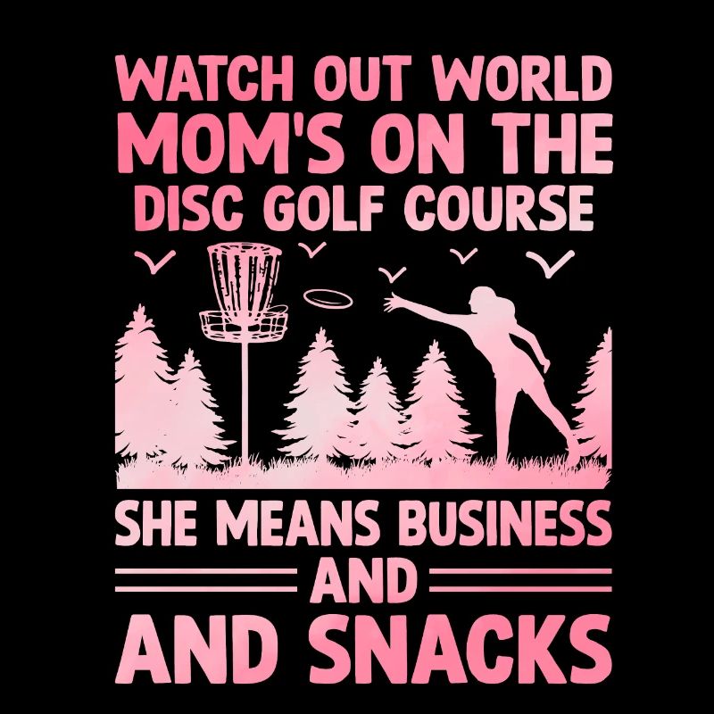 Disc Golf Player Disc Golfer Frisbee Player Par Pu