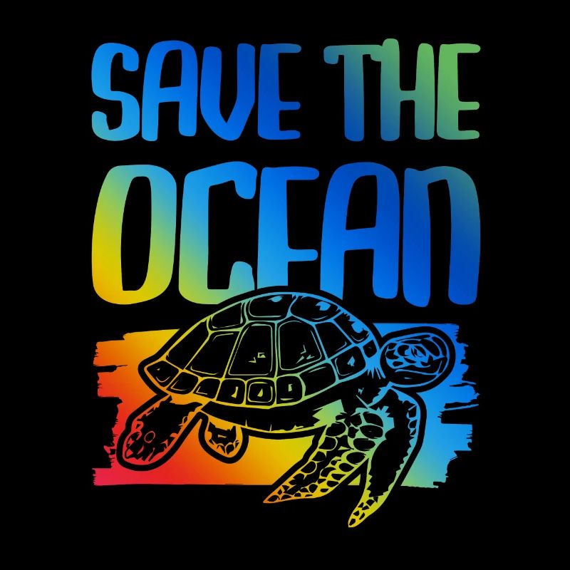 Save the Ocean Turtle