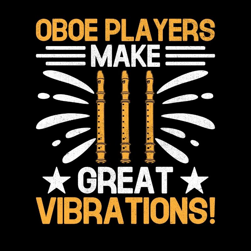 Oboe Player Oboe Basoonist Marching Band Instrumen