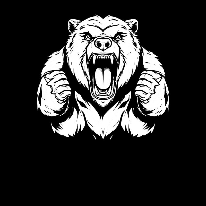 Bear Brown Bear Face