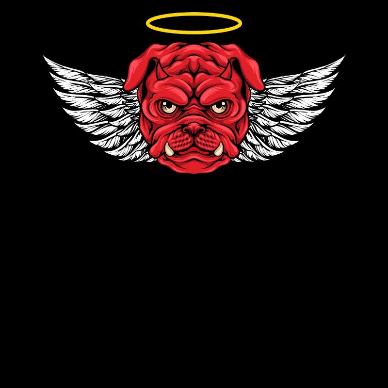 Devil Pitbull Chien T-shirt