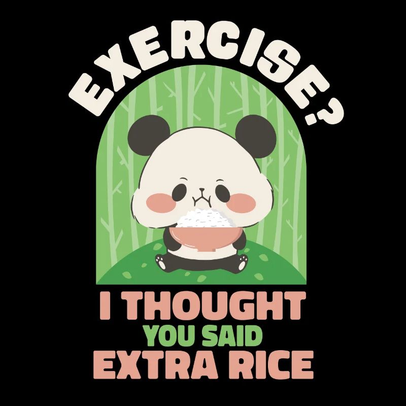 Exercice, je pensais qu’ils avaient dit plus de riz