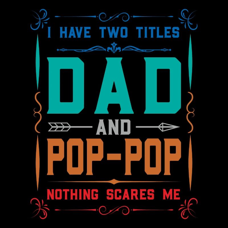pop-pop Vatertag pop-pop Geschenk