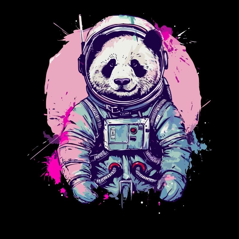 Panda Astronaut - Bamboo Rocket Adventures