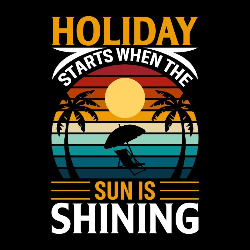 Der Urlaub Beginnt, Wenn Die Sonne Scheint