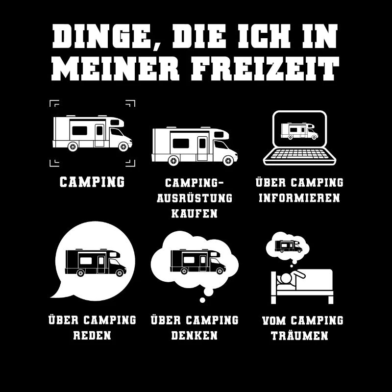 Campen Camping Camper Geschenk
