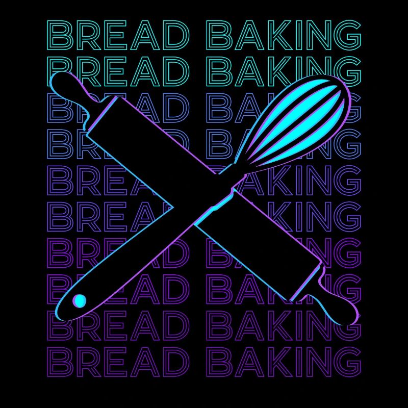 Bread Baking Bread Baker Bakery Retro