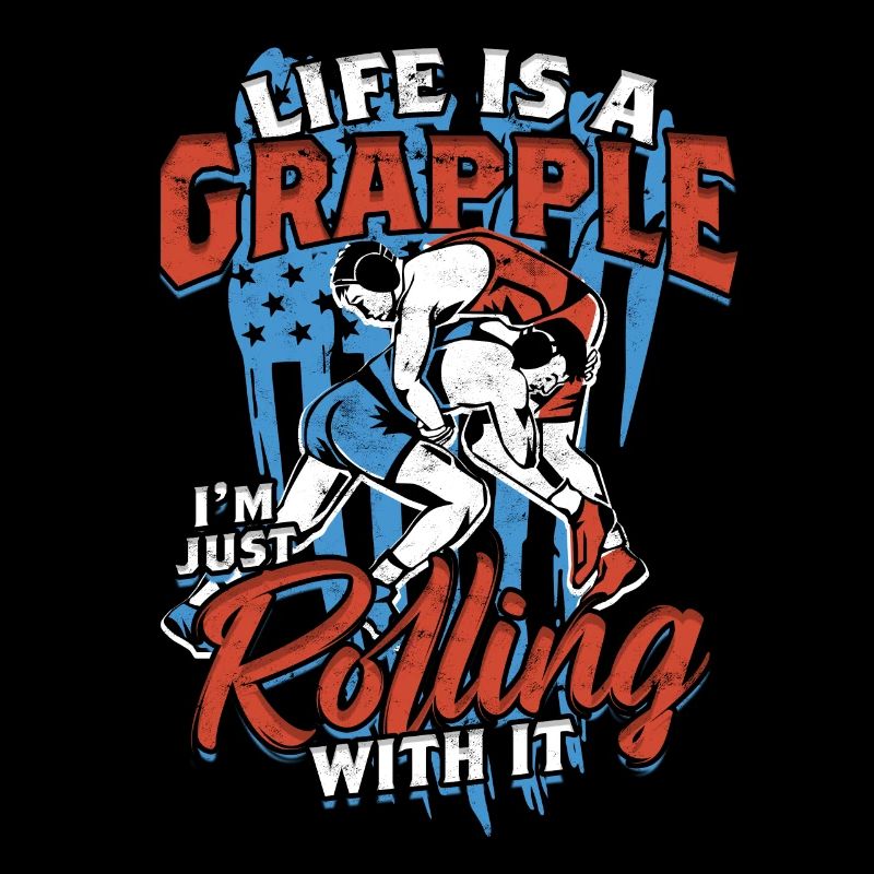 Sambo Life Is A Grapple I'm Just Rolling With It
