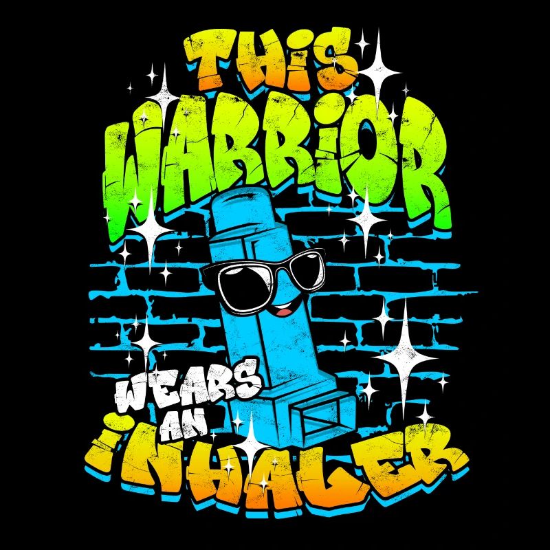 Asthma Asthmatics This Warrior Wears An Inhaler